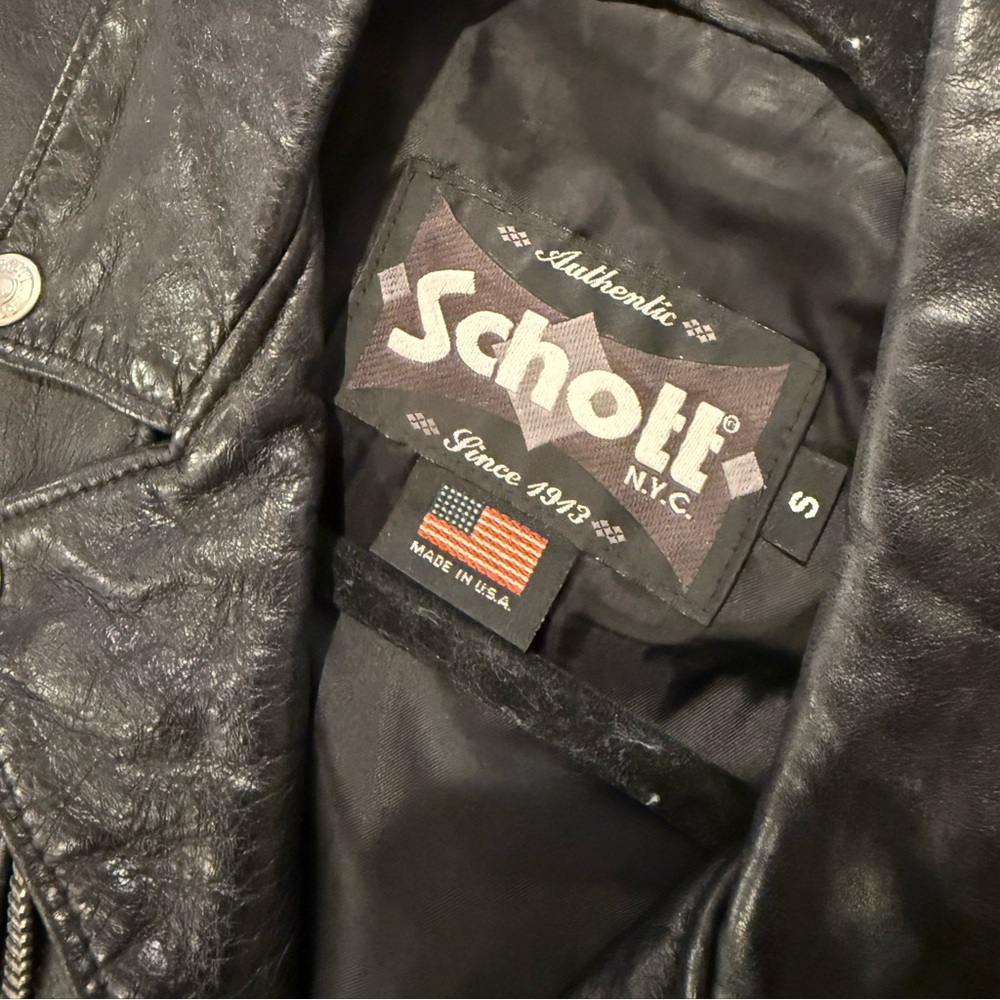 Schott NYC Motorcycle Jacket - Picture 6 of 6